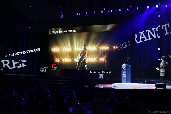Musical Rocky, Fight From The Heart beim PRG LEA 2013 - Live Entertainment Award in der Festhalle in Frankfurt
