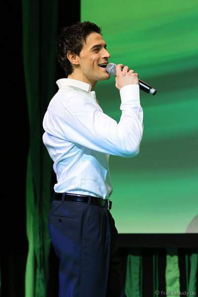 Hauptdarsteller Gian Marco Schiaretti bei Disneys Musical TARZAN in Stuttgart