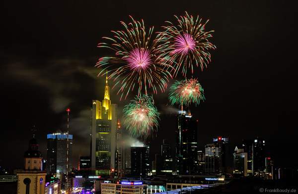 Wolkenkratzer Festival 2013 - Feuewerk