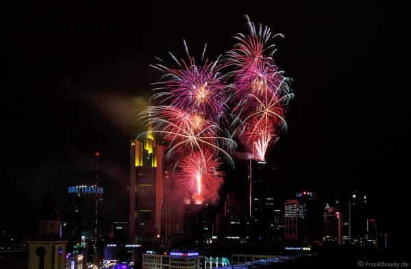Wolkenkratzer Festival 2013 - Feuewerk