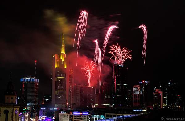 Wolkenkratzer Festival 2013 - Feuewerk