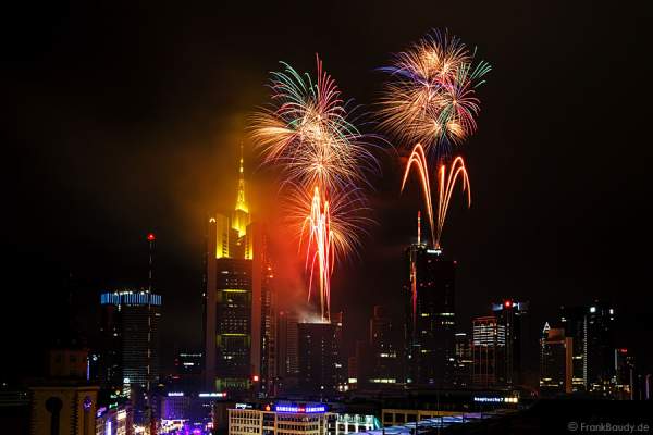 Wolkenkratzer Festival 2013 - Feuewerk