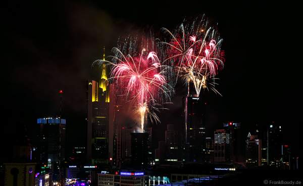 Wolkenkratzer Festival 2013 - Feuewerk