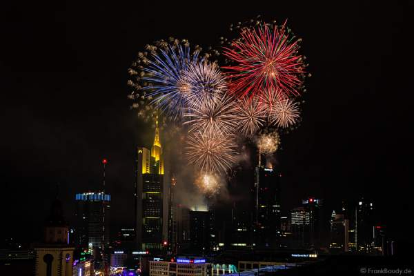 Wolkenkratzer Festival 2013 - Feuewerk