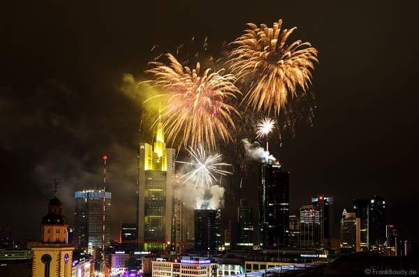 Wolkenkratzer Festival 2013 - Feuewerk