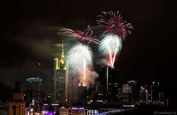 Wolkenkratzer Festival 2013 - Feuewerk