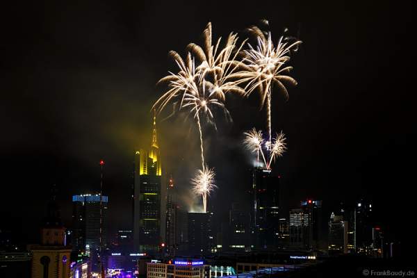 Wolkenkratzer Festival 2013 - Feuewerk