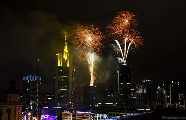 Wolkenkratzer Festival 2013 - Feuewerk