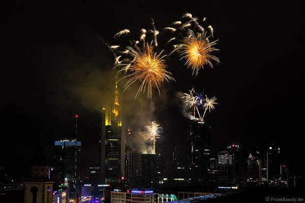 Wolkenkratzer Festival 2013 - Feuewerk