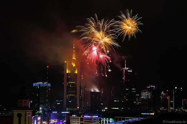 Wolkenkratzer Festival 2013 - Feuewerk