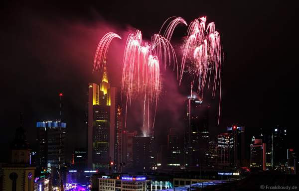 Wolkenkratzer Festival 2013 - Feuewerk