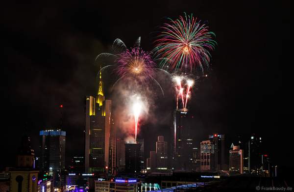 Wolkenkratzer Festival 2013 - Feuewerk