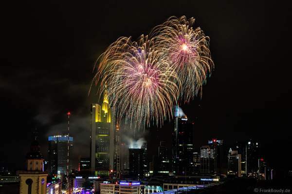 Wolkenkratzer Festival 2013 - Feuewerk