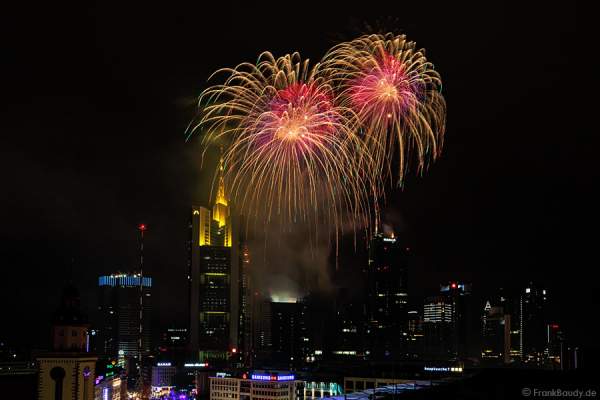 Wolkenkratzer Festival 2013 - Feuewerk