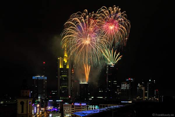 Wolkenkratzer Festival 2013 - Feuewerk
