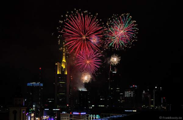Wolkenkratzer Festival 2013 - Feuewerk