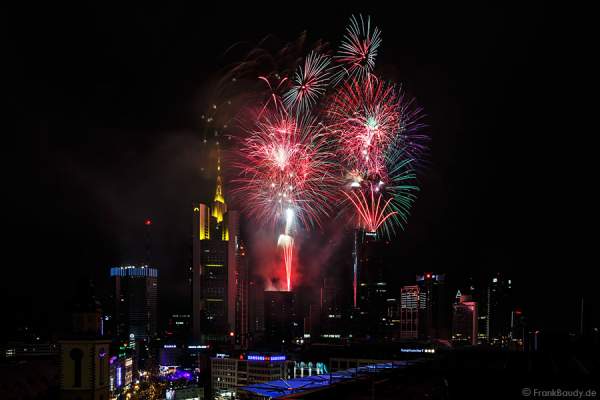 Wolkenkratzer Festival 2013 - Feuewerk