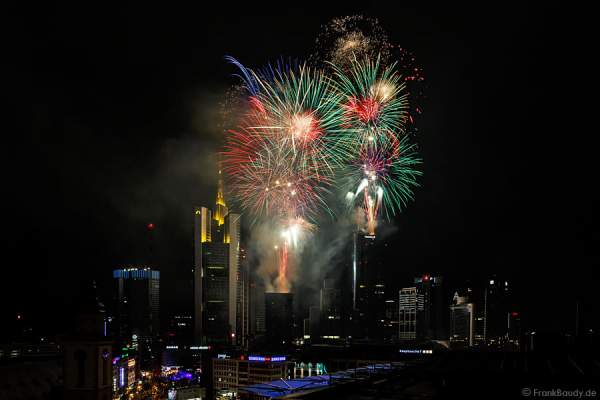 Wolkenkratzer Festival 2013 - Feuewerk