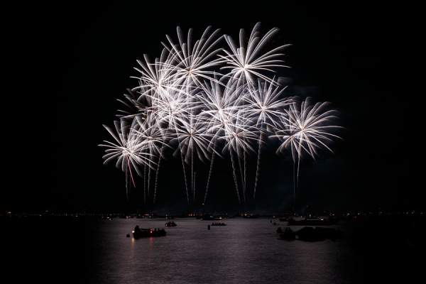 Feuerwerk beim Züri Fäscht 2013