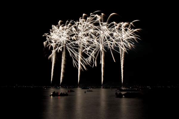 Feuerwerk beim Züri Fäscht 2013