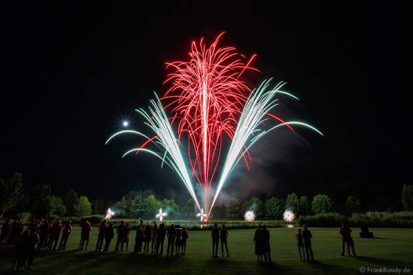 Feuerwerk beim Sommerfest 2013 im Golf Club St. Leon-Rot