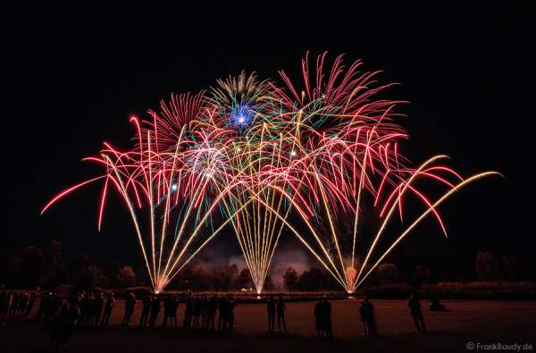 Feuerwerk beim Sommerfest 2013 im Golf Club St. Leon-Rot