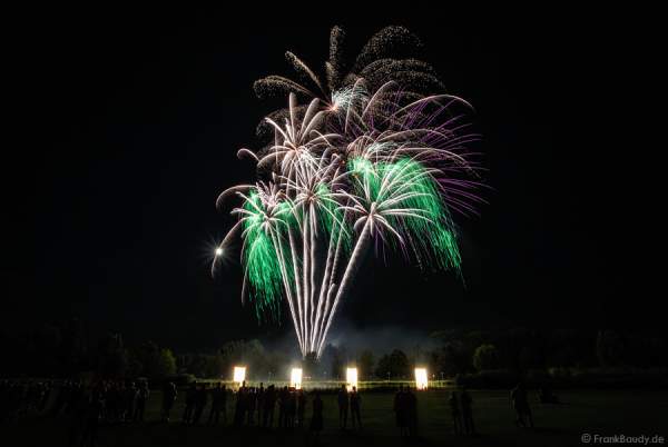 Feuerwerk beim Sommerfest 2013 im Golf Club St. Leon-Rot