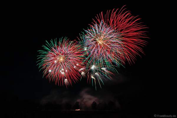 Feuerwerk beim Sommerfest 2013 im Golf Club St. Leon-Rot