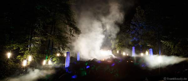 Im Reich der Götter bei Felsenmeer in Flammen 2013