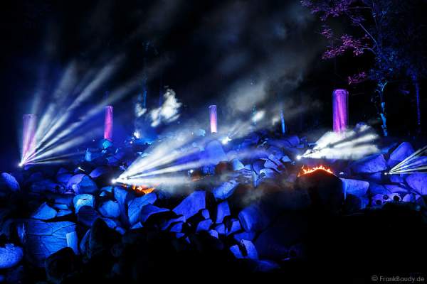 Im Reich der Götter bei Felsenmeer in Flammen 2013