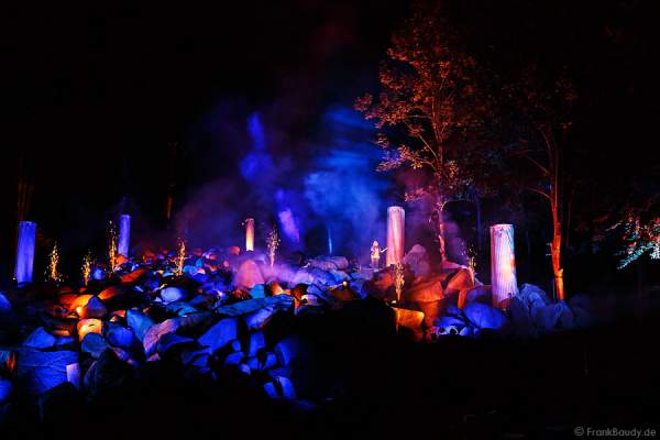 Im Reich der Götter bei Felsenmeer in Flammen 2013