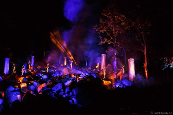 Im Reich der Götter bei Felsenmeer in Flammen 2013