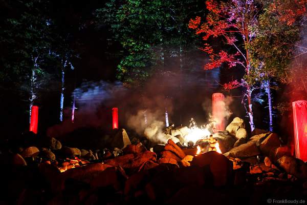 Im Reich der Götter bei Felsenmeer in Flammen 2013
