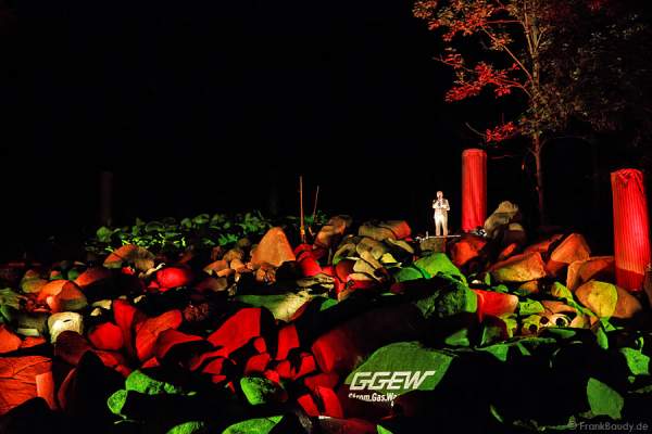 Im Reich der Götter bei Felsenmeer in Flammen 2013