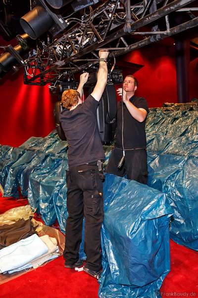 Musical Tarzan in Stuttgart, ein erster Blick hinter die Kulissen