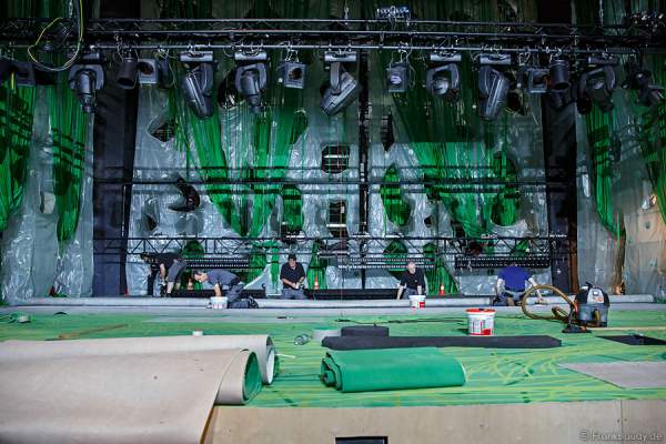 Musical Tarzan in Stuttgart, ein erster Blick hinter die Kulissen