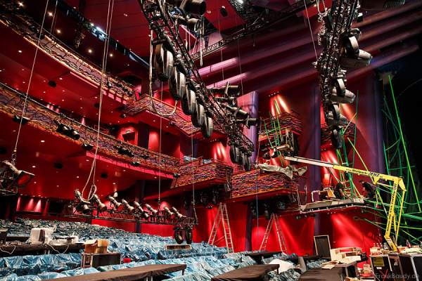 Musical Tarzan im Stage Apollo Theater Stuttgart, ein erster Blick hinter die Kulissen