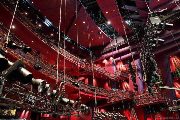 Musical Tarzan im Stage Apollo Theater Stuttgart, ein erster Blick hinter die Kulissen