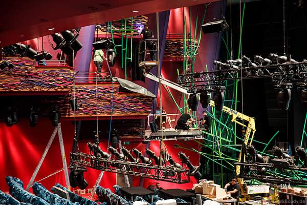 Musical Tarzan im Stage Apollo Theater Stuttgart, ein erster Blick hinter die Kulissen