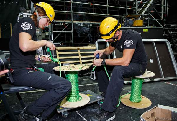 Musical Tarzan in Stuttgart, ein erster Blick hinter die Kulissen
