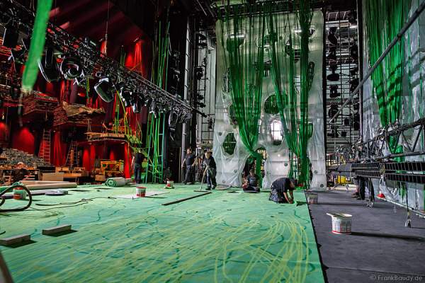 Musical Tarzan in Stuttgart, ein erster Blick hinter die Kulissen