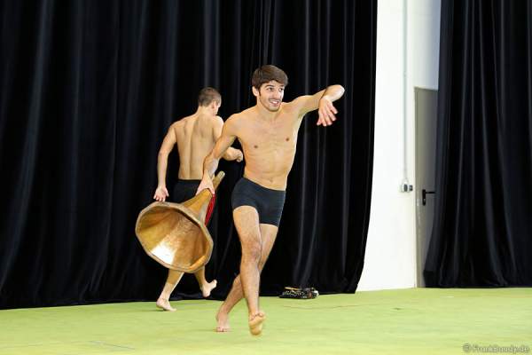 Emanuele Caserta bei den Proben zu Disneys Musical TARZAN im Stage Apollo Theater Stuttgart