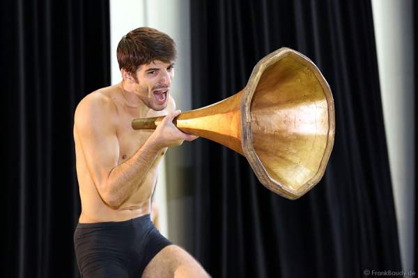 Emanuele Caserta bei den Proben zu Disneys Musical TARZAN im Stage Apollo Theater Stuttgart