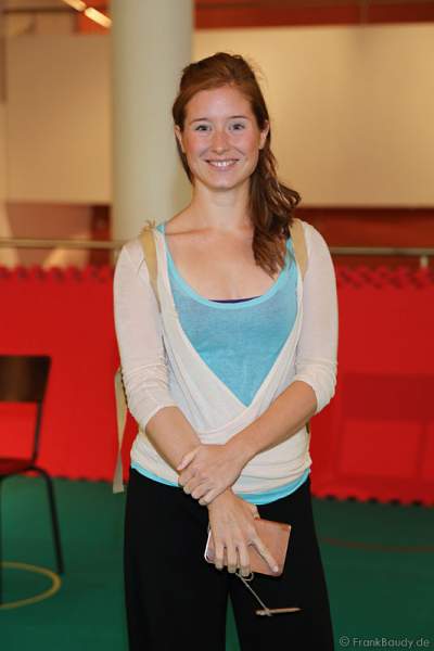 Merle Hoch bei den Proben zu Disneys Musical TARZAN im Stage Apollo Theater Stuttgart