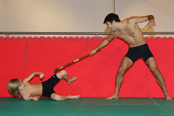 Emanuele Caserta bei den Proben zu Disneys Musical TARZAN im Stage Apollo Theater Stuttgart