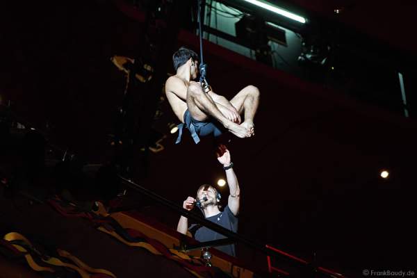 Emanuele Caserta bei den Proben zu Disneys Musical TARZAN im Stage Apollo Theater Stuttgart