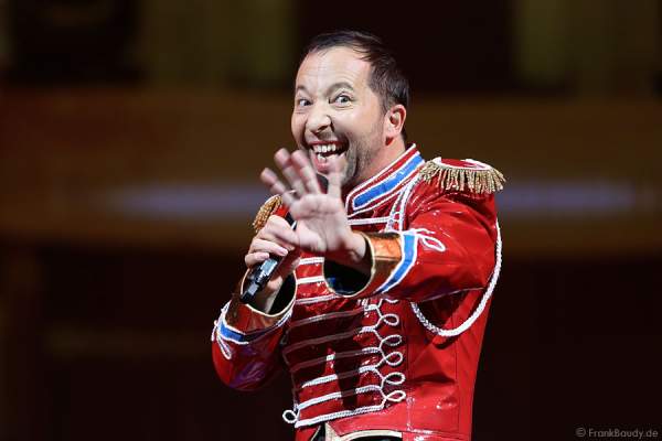 René Baumann alias DJ BoBo bei der Weltpremiere der Show CIRCUS