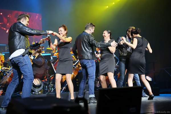 Rock'n'Roll-Band The Baseballs bei AIDA Night of the Proms 2013 – SAP Arena Mannheim