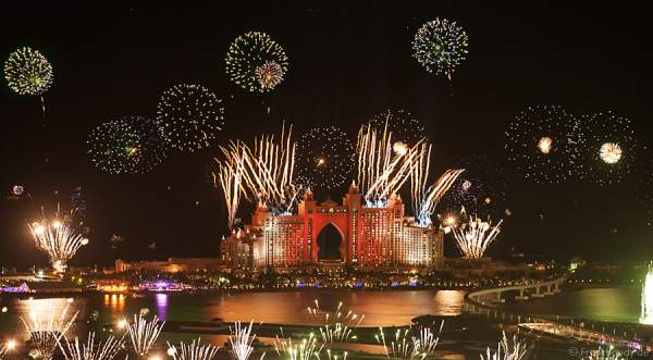 Dubai World Record 2014 - Größtes Feuerwerk der Welt