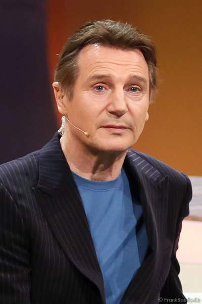 Liam Neeson bei Wetten, dass..? am 25. Januar 2014 in Karlsruhe